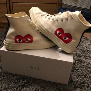 Comme Des Garçons Play Converse
